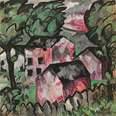 Landscape 1911 Kazimir Malevich